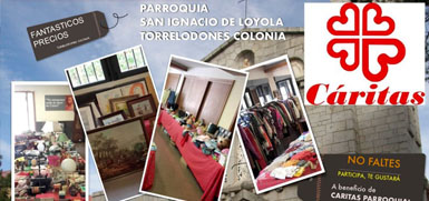 Rastrillo solidario a favor de Cáritas