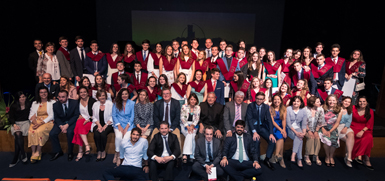 Acto de entrega de diplomas alumnos de bachillerato