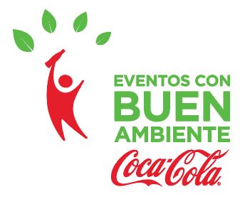 logo coca cola con buen ambiente